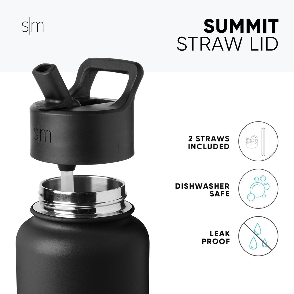 Summit Kids Water Bottle with Straw Lid - 18oz - SM
