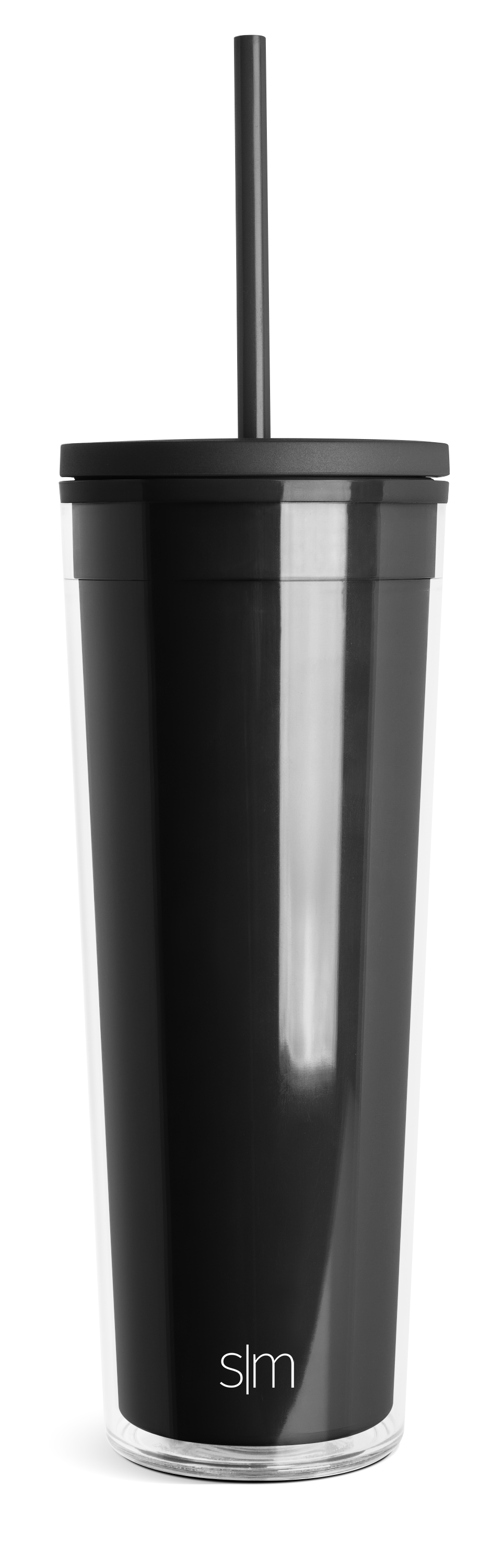 Plastic Classic Tumbler - Midnight Black