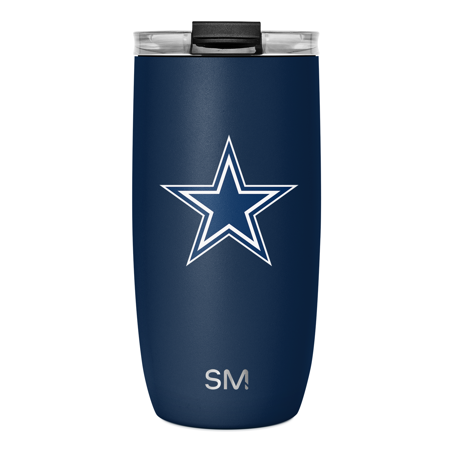 NFL Voyager Tumbler with Clear Flip Lid & Straw - Dallas Cowboys