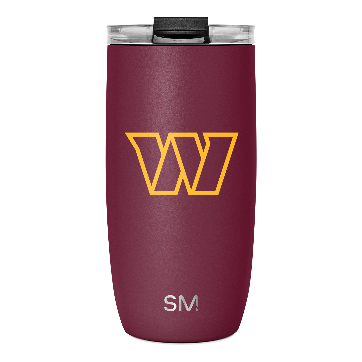 NFL Voyager Tumbler with Clear Flip Lid & Straw - Washington Commanders