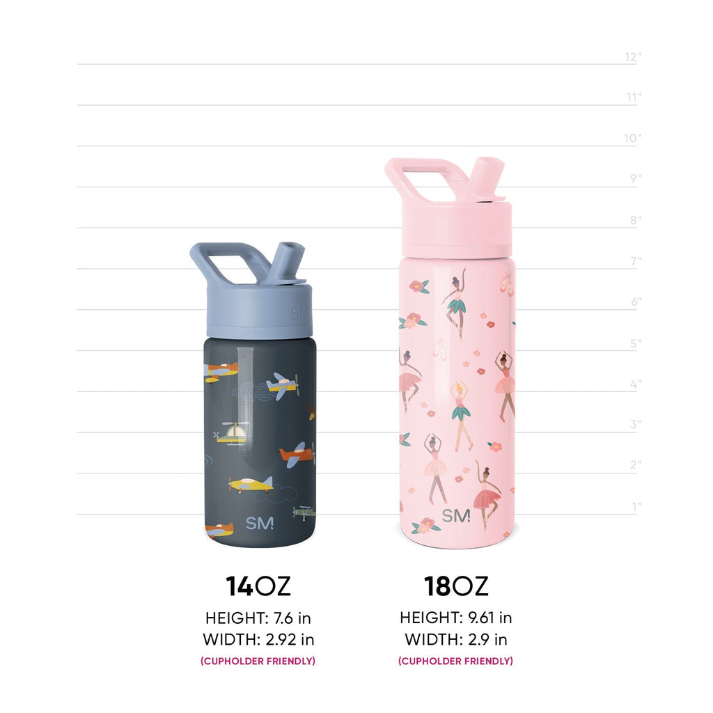 Summit Kids Water Bottle with Straw Lid - 18oz - SM