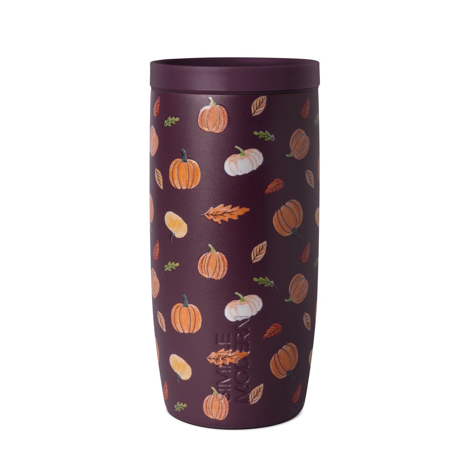 Voyager Tumbler - Signature - 16oz / Pumpkin & Leaves
