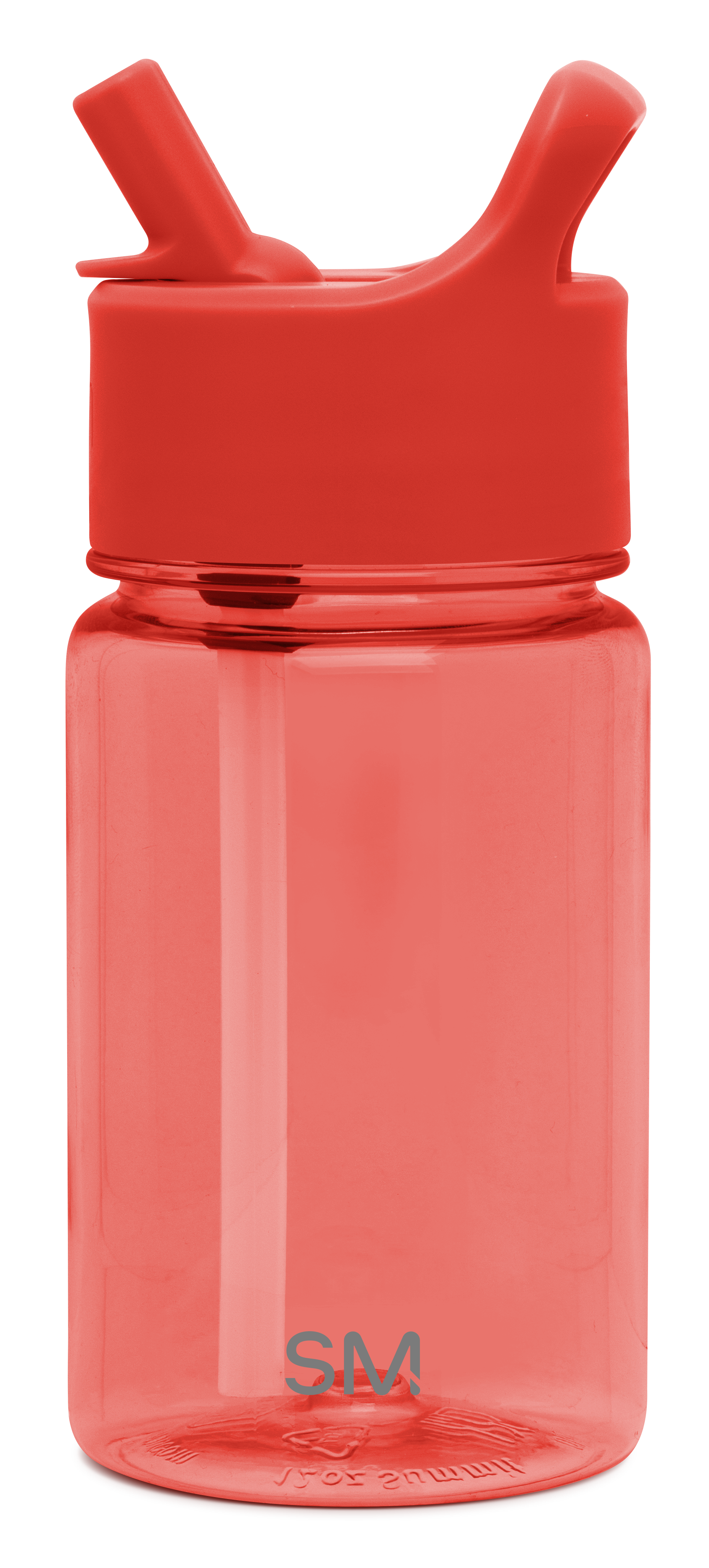 Summit Kids Plastic Water Bottle with Straw Lid