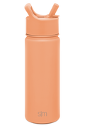 Summit Kids Water Bottle with Straw Lid - 18oz - SM - Apricot