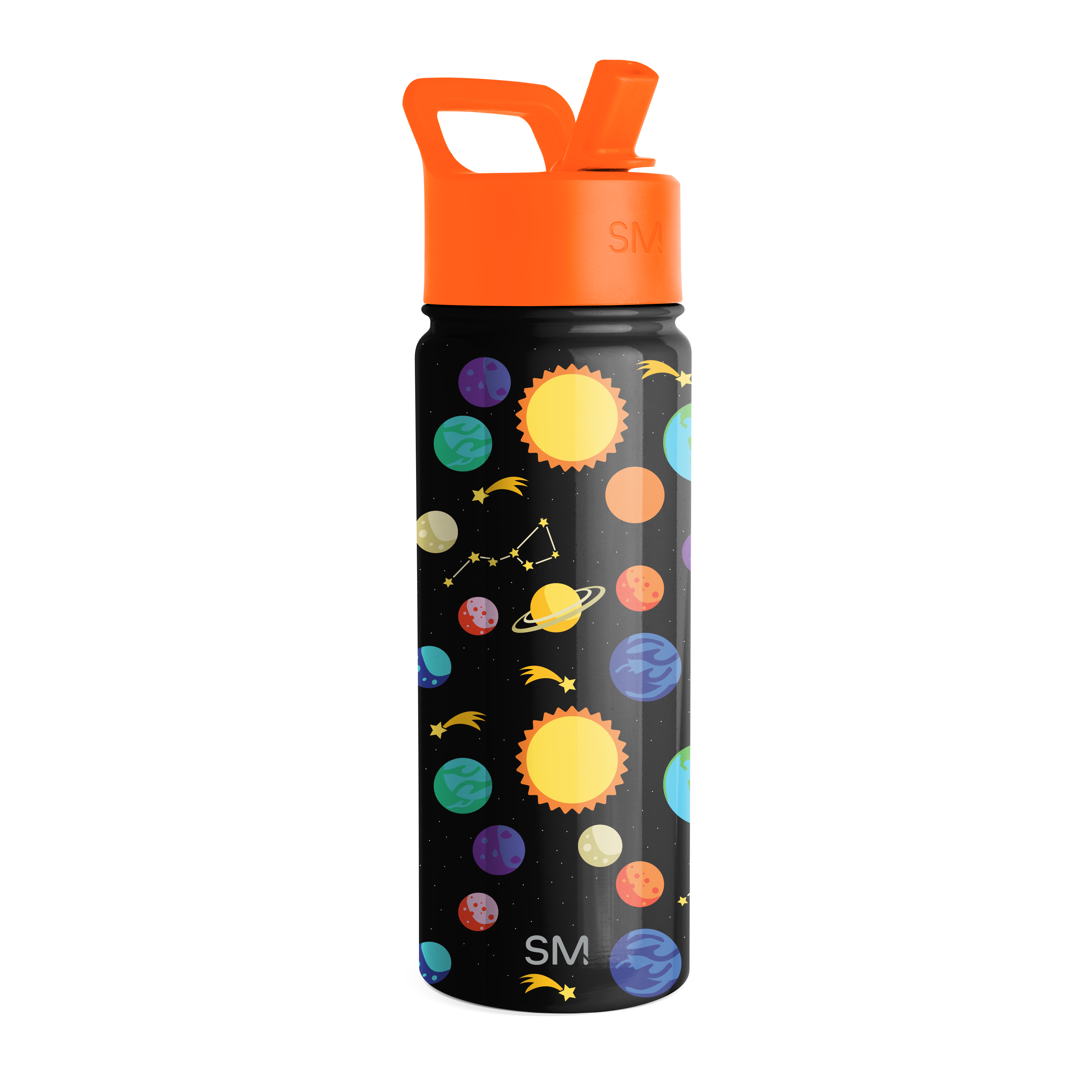 Summit Kids Water Bottle with Straw Lid - 18oz - SMC - Solar System