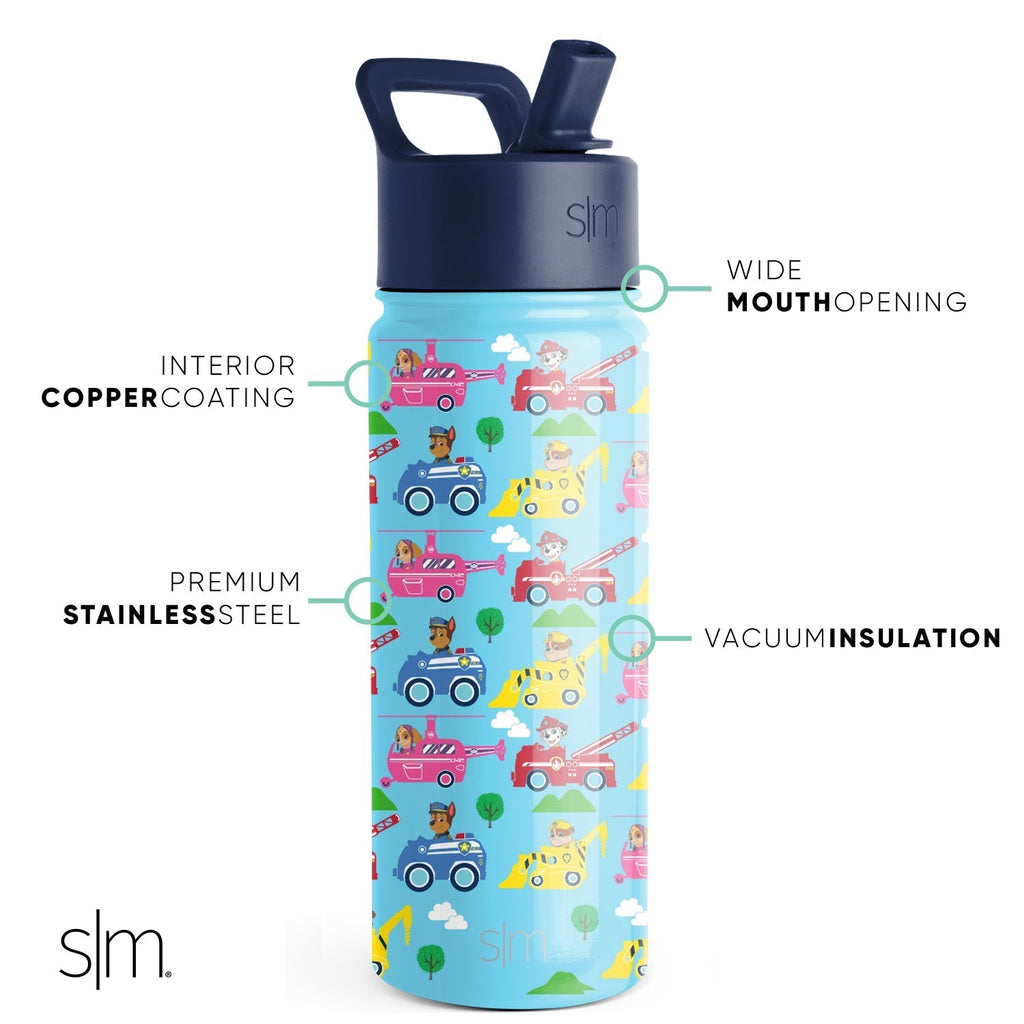 Summit Kids Water Bottle with Straw Lid - 18oz - SM