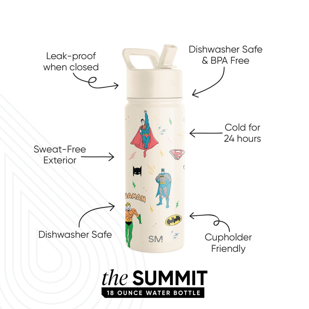 Summit Kids Water Bottle with Straw Lid - 18oz - SM