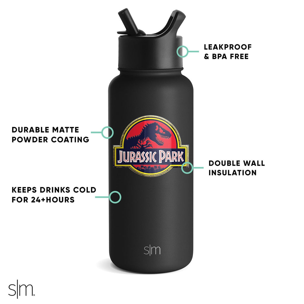 Summit Water Bottle with Straw Lid