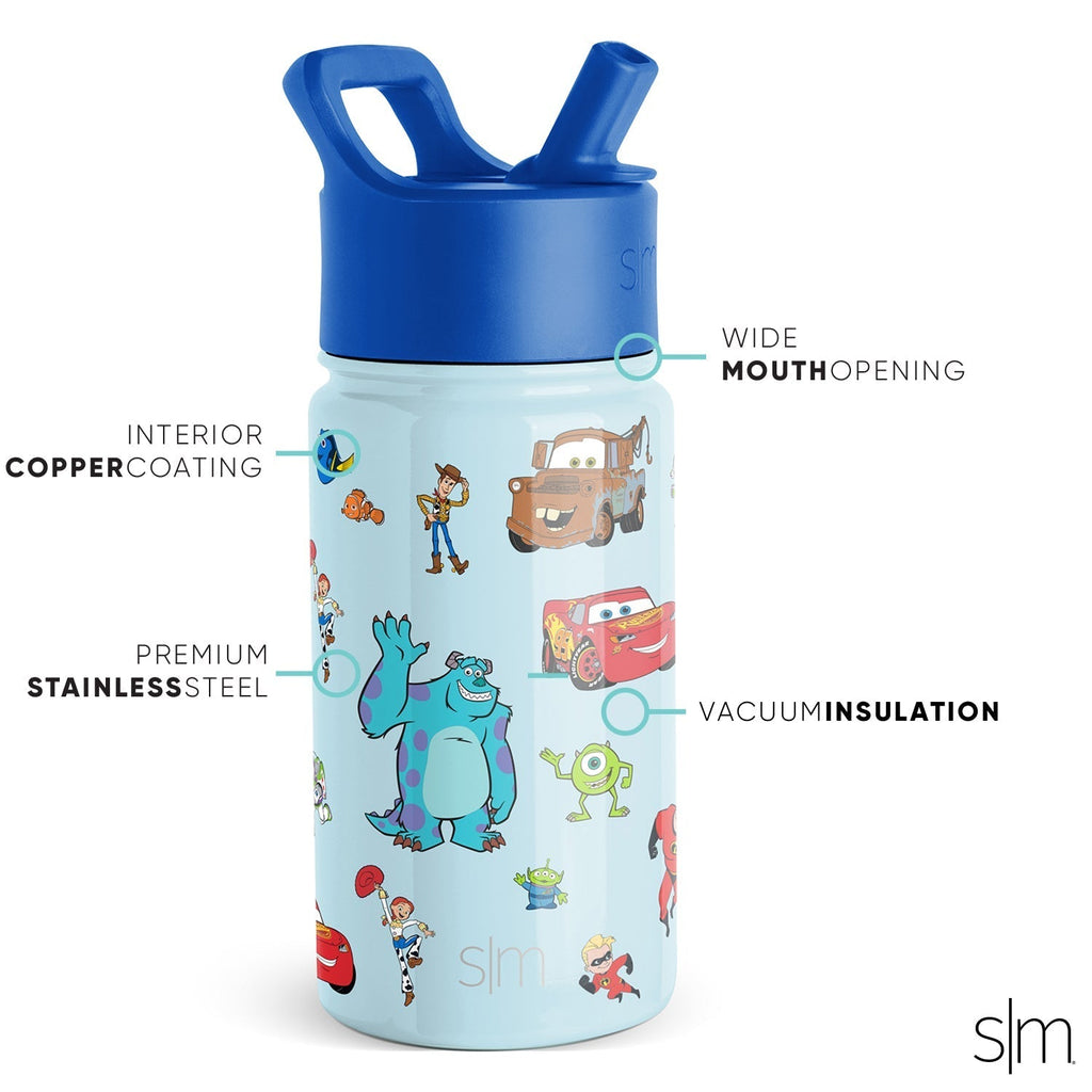 Summit Kids Water Bottle with Straw Lid - 14oz