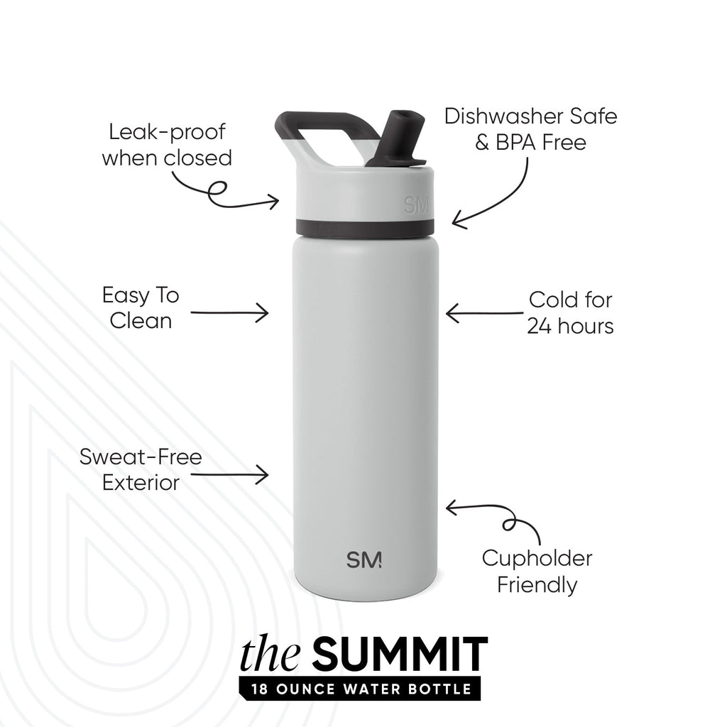 Summit Kids Water Bottle with Straw Lid - 18oz - SM2