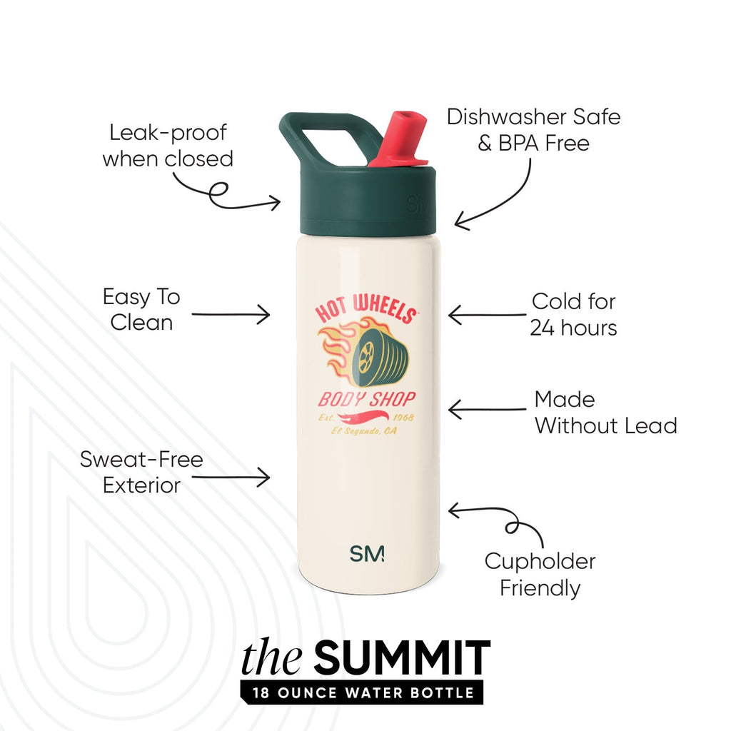 Summit Kids Water Bottle with Straw Lid - 18oz - SM2