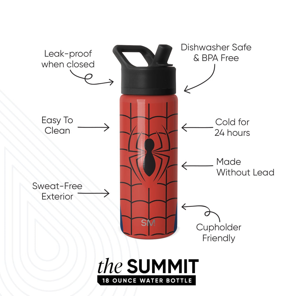 Summit Kids Water Bottle with Straw Lid - 18oz - SM2