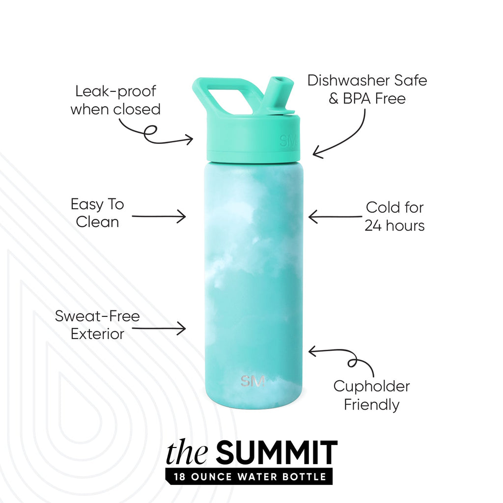 Summit Kids Water Bottle with Straw Lid - 18oz - SM2