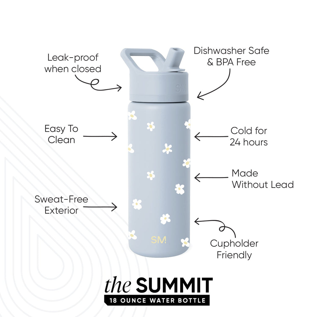 Summit Kids Water Bottle with Straw Lid - 18oz - SM2