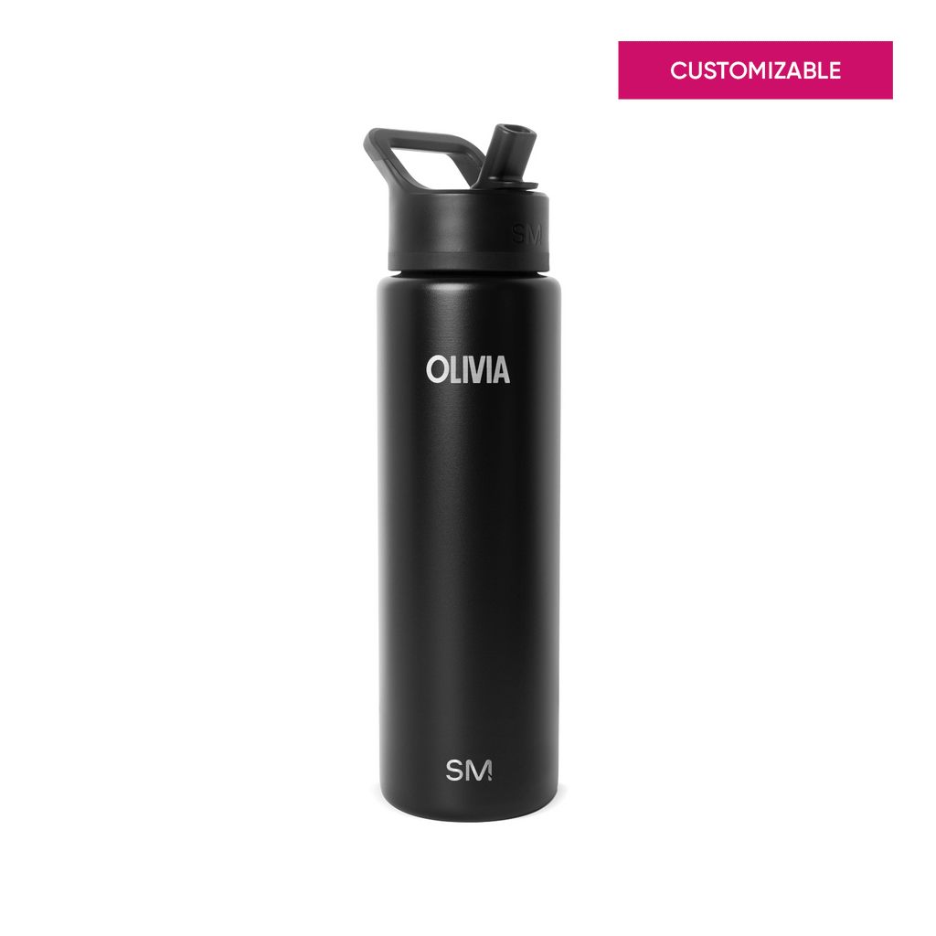 Summit Water Bottle with Straw Lid