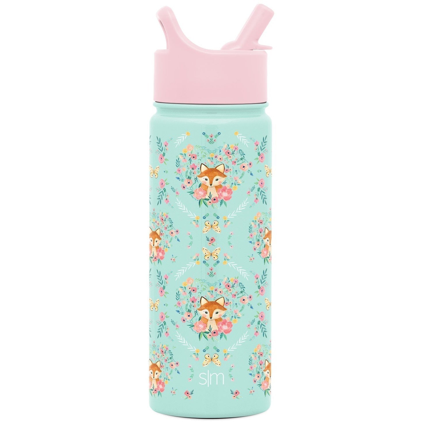 Summit Kids Water Bottle with Straw Lid - 18oz - SMC - Fox and the Flower