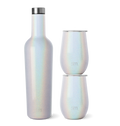 Spirit Wine Bundle - Two 12oz Tumblers and One 25oz Wine Bottle - Selenite